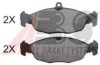 TRW GDB1569 Brake Pad Set, disc brake